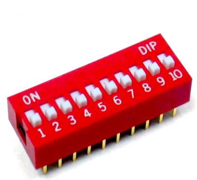10 Pin Dip Switch - 1