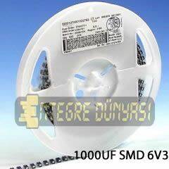 1000UF SMD 6V3 500 Adet - 1