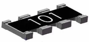 10K 4X402 %5 RTA02-4D1002FTH RALEC SMD SIRA DİRENÇ - 1