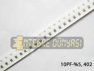 10PF 402 %5 Smd Kondansatör - 1