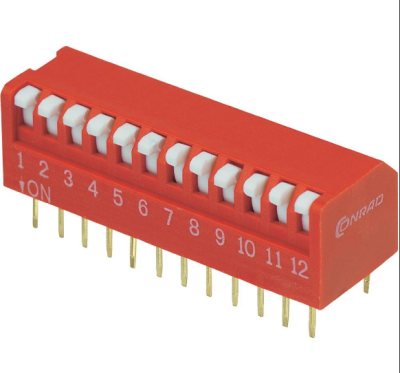 12 Pin Dip Switch - 1