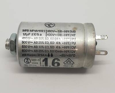 1.6UF 460V Motor Kondansatör AC 30X48 - 1