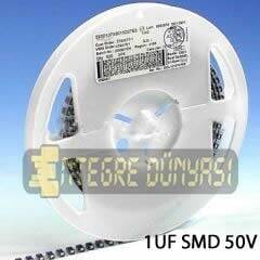 1uF SMD 50V 2000 Adet - 1