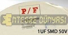 1UF SMD 50V 2000 Adet - 1