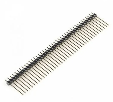 1x40 180 Derece Erkek 15mm Pin Header - 1