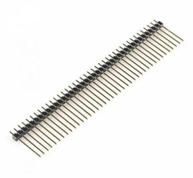 1x40 180 Derece Erkek 19mm Pin Header - 1