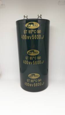 5600UF 400V Vidalı Kondansatör 85 Derece 76.2X140 - 1