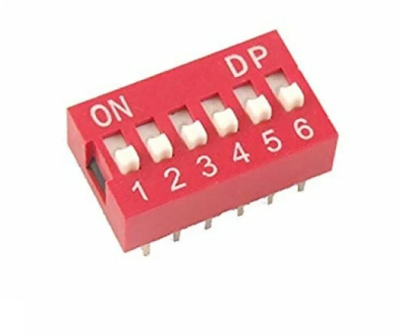 6 Pin Dip Switch - 1