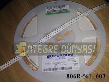 806R 603 SMD Direnç %1 - 4000 Adet - 1