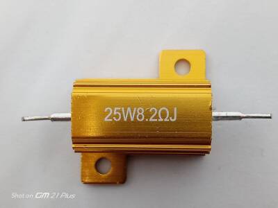 8R2 25W 25W %5 Alüminyum Direnç, - 1