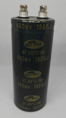 1800UF 400V 85 Vidalı Kondansatör 85C 51x120 - 1