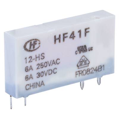 HF41F-12V DC Slim Röle 6A T 5 Pin - 1