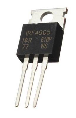 IRF4905 P Kanal 74A-55V I&R Mosfet Orjinal - 1