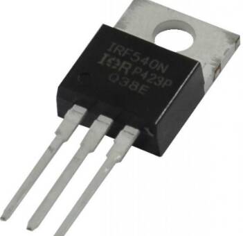 IRF540 N Kanal 23A-100V IR Marka Mosfet - 1