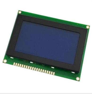 128X64 Lcd Ekran Mavi - 1