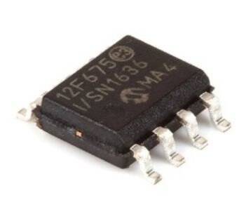 PIC12F675 I/SN SMD SOIC-8 8-Bit 20Mhz Mikroişlemci - 1
