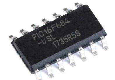 PIC16F684 I/SL SMD SOIC-14 8-Bit 20 MHz Entegre - 1