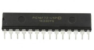 PIC16F72 I/SP DIP-28 8-Bit 20 MHz Mikroişlemci - 1
