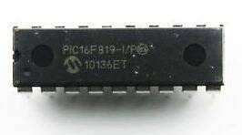 PIC16F819 I/P PDIP-18 8-Bit 20 MHz Mikroişlemci Entegre - 1