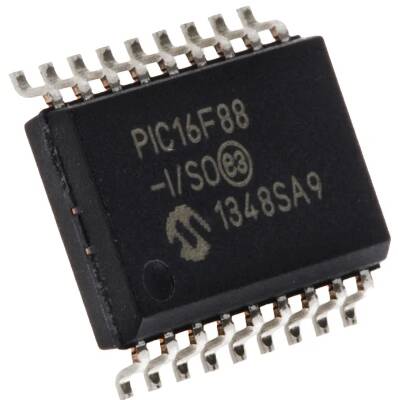 PIC16F88 I/SO SOIC-18 8-Bit 20MHz Mikroişlemci - 1