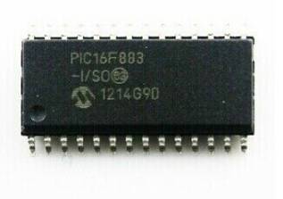 PIC16F883 I/SO SMD SOIC-28 8-Bit 20 MHz Mikroişlemci - 1
