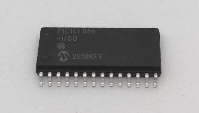 PIC16F886 I/SO SMD SOIC-28 8-Bit 20 MHz Mikroişlemci - 1