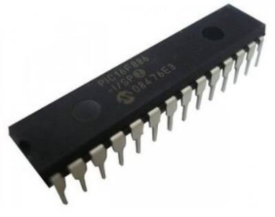 PIC16F886-I/SP SPDIP-28 8-Bit 20 MHz Mikroişlemci - 1