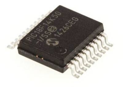 PIC18F14K50-I/SS SMD 8-Bit 48MHz Mikroişlemci SSOP-20 - 1