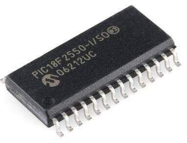 PIC18F2550 I/SO SMD SOIC-28 8-Bit 48MHz Entegre - 1