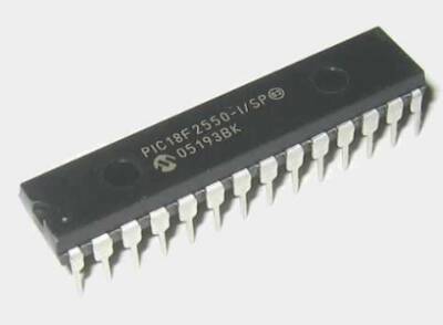 PIC18F2550 I/SP DIP-28 8-Bit 48 MHz Mikroişlemci - 1