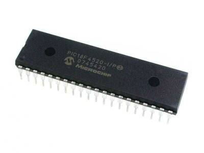 PIC18F4520 I/P DIP-40 8-Bit 40MHz Mikroişlemci - 1