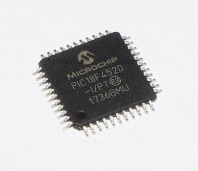 PIC18F4520 I/PT SMD TQFP-44 8-Bit 40MHz Mikroişlemci - 1