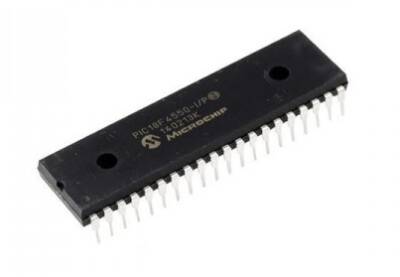PIC18F4550 I/P DIP-40 8-Bit 48 MHz Mikroişlemci Entegre - 1