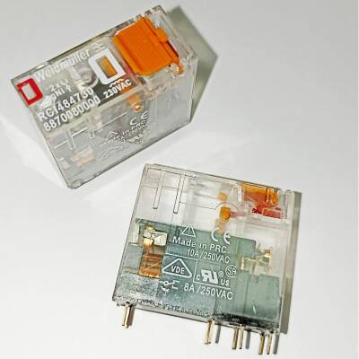 RCI484730 230VAC 10A 2C 8PIN WEİDMÜLLER GÜÇ RÖLE - 1