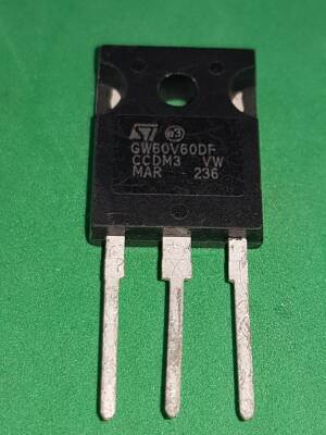 STGW60V60DF (TO247) 60A 600V 375W IGBT (B KALİTE) - 1