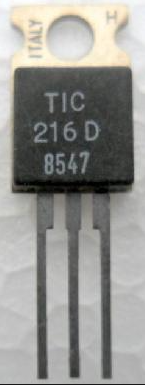 TIC216 6A 600V TO220 Triyak - 1